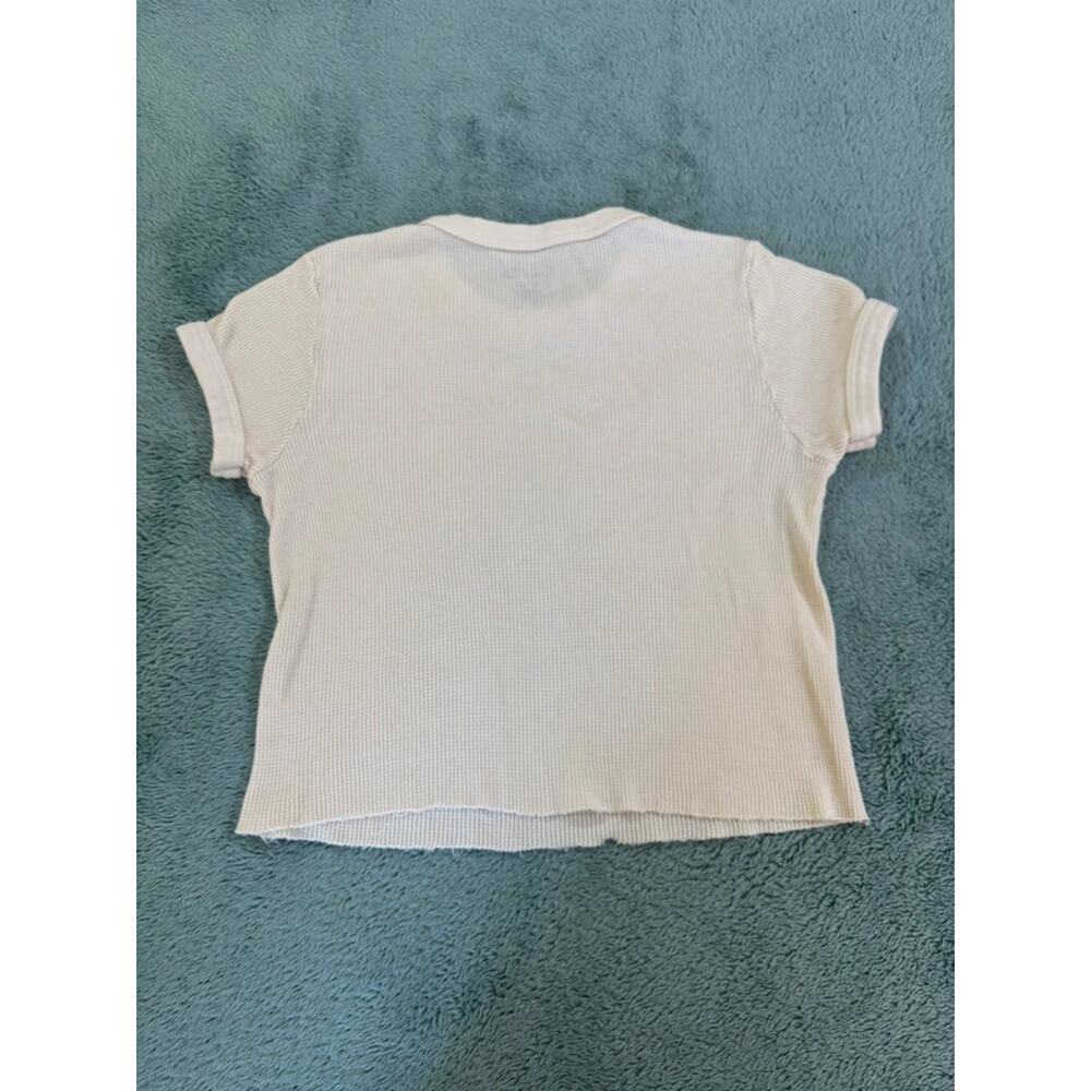 John Galt 100% Cotton White Tee Size US (S) Small Made in Switzerland - Picture 3 of 7